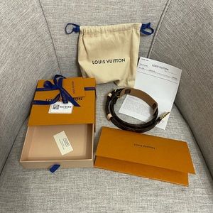 Lv Adjustable strap 16mm monogram